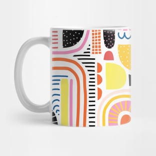 Bright Collage Mug